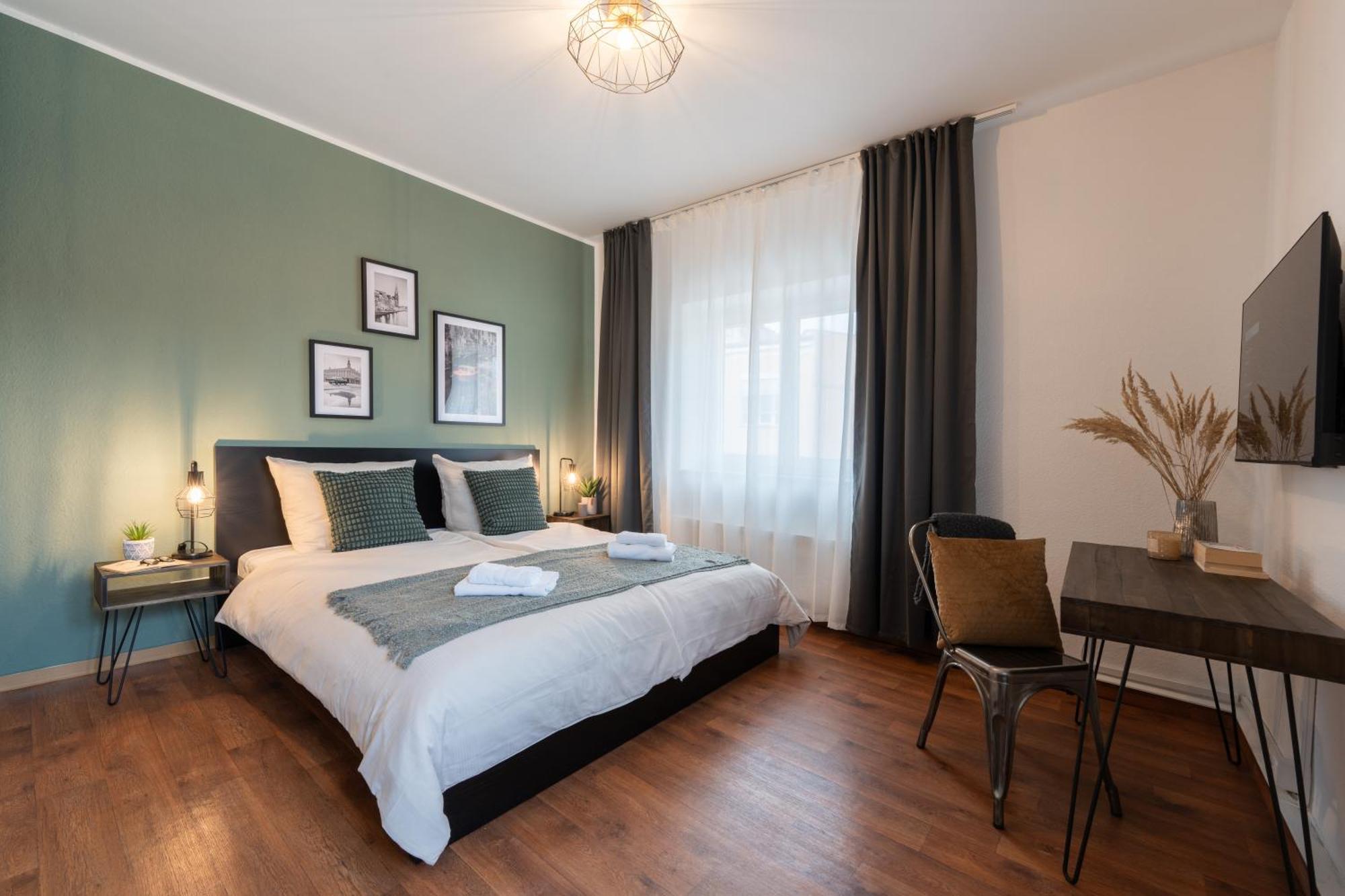 Apartment Regent Neu! Wlan-netflix-kueche- Altstadt-sbahn-dd, Elbufer